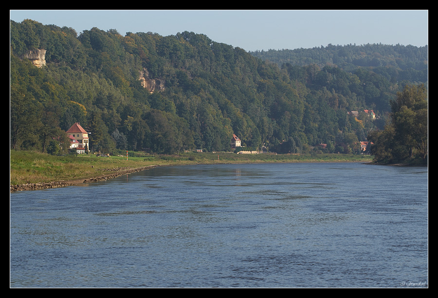 Elbe stromaufwrts